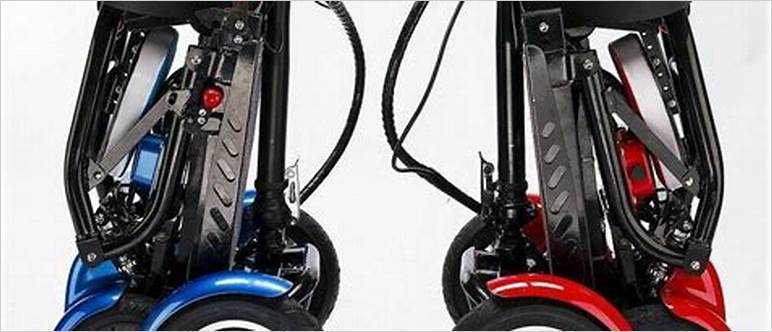 Electric scooter that folds